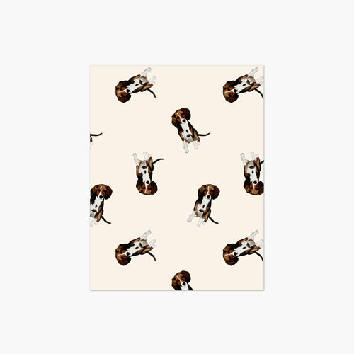 Beagle Friends - Pack of 10 Notecards