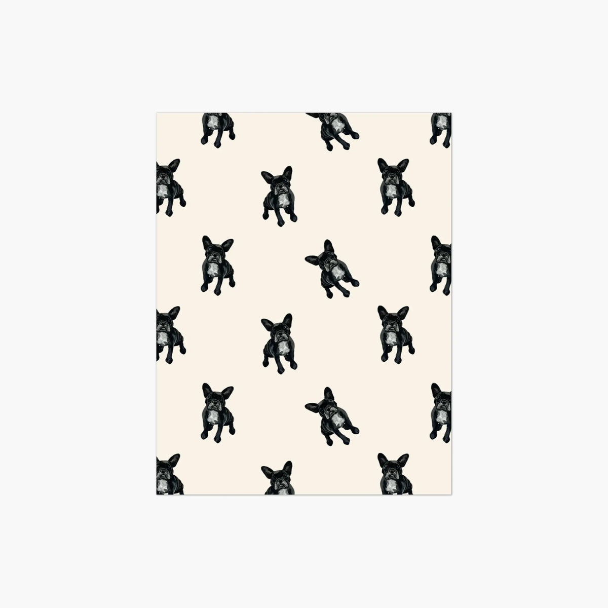 Frenchie Friends - Pack of 10 Notecards