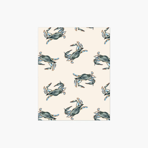 Blue Crabs - Pack of 10 Notecards