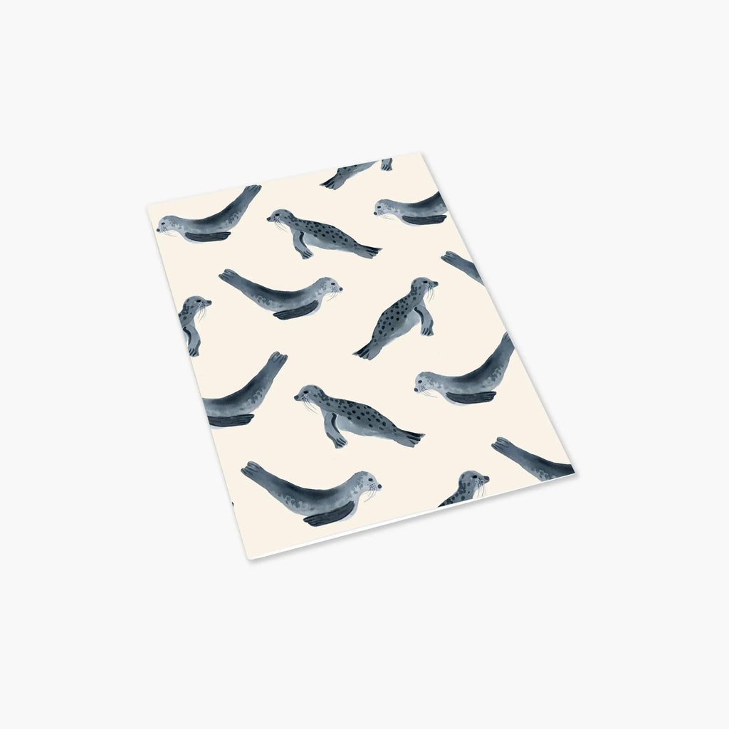 Grey Seals - Pack of 10 Notecards